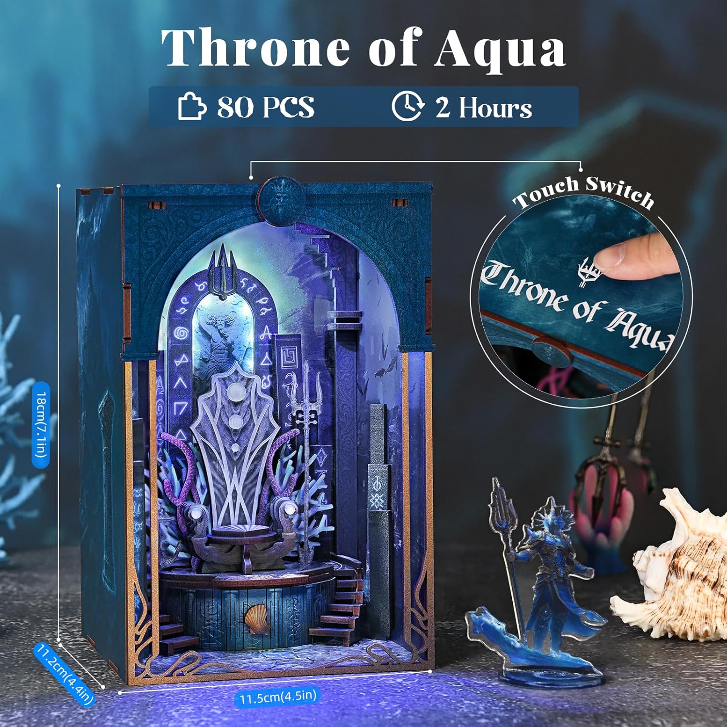 Throne of Aqua - DIY Book Nook Kit