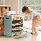 ROBUD Wooden Kids Play Kitchen Oven – Realistic