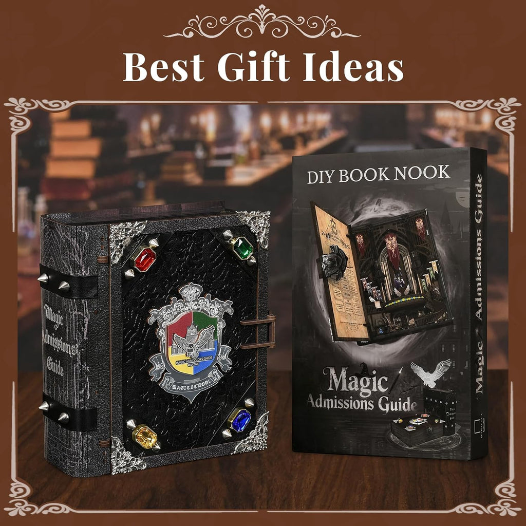 Magic Admissions Guide - DIY Book Nook Kit