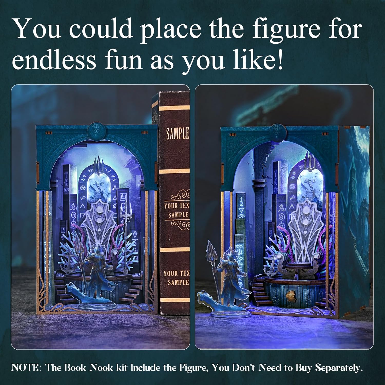 Throne of Aqua - DIY Book Nook Kit