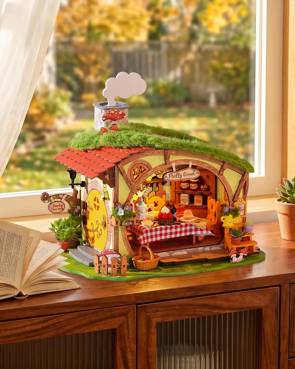 Rolife Fluffy Grove – DIY Miniature House Kit