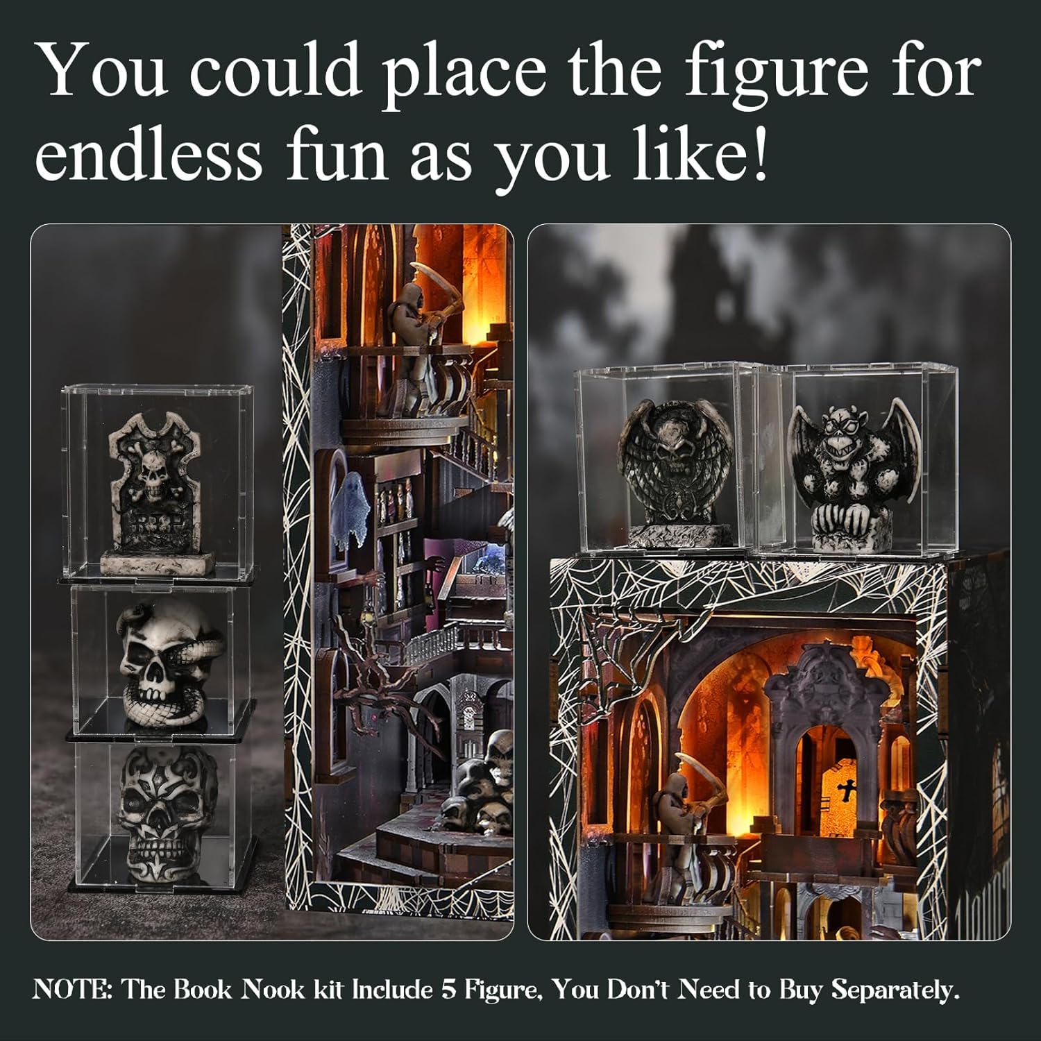 Haunting Relics - DIY Book Nook Kit