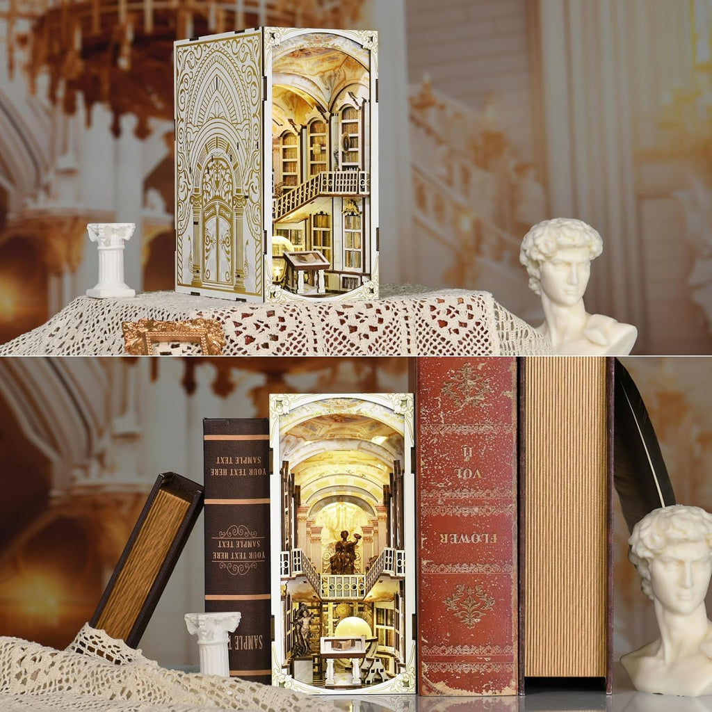 The Library of Gods - DIY Book Nook Kit