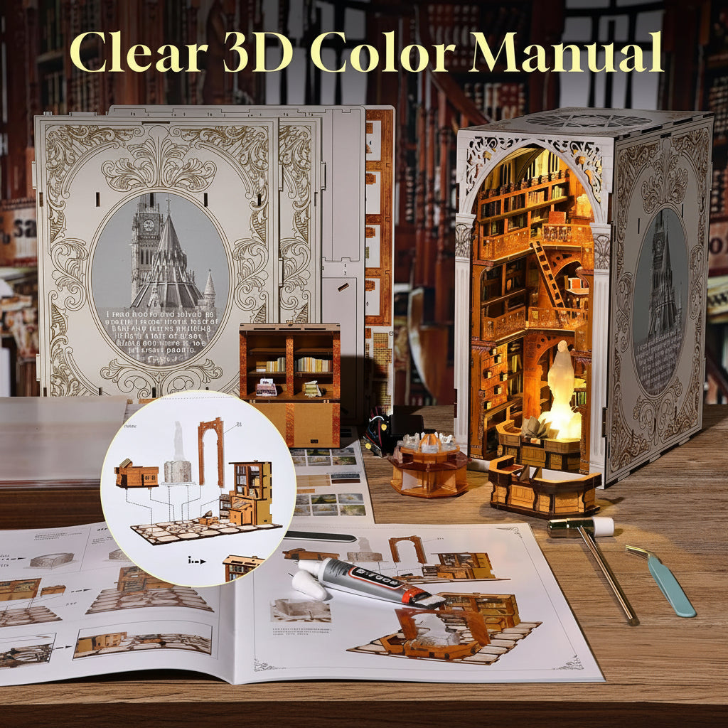 Public Library - DIY Book Nook Kit
