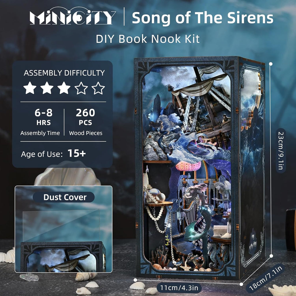 Song of The Sirens - DIY Book Nook Kit