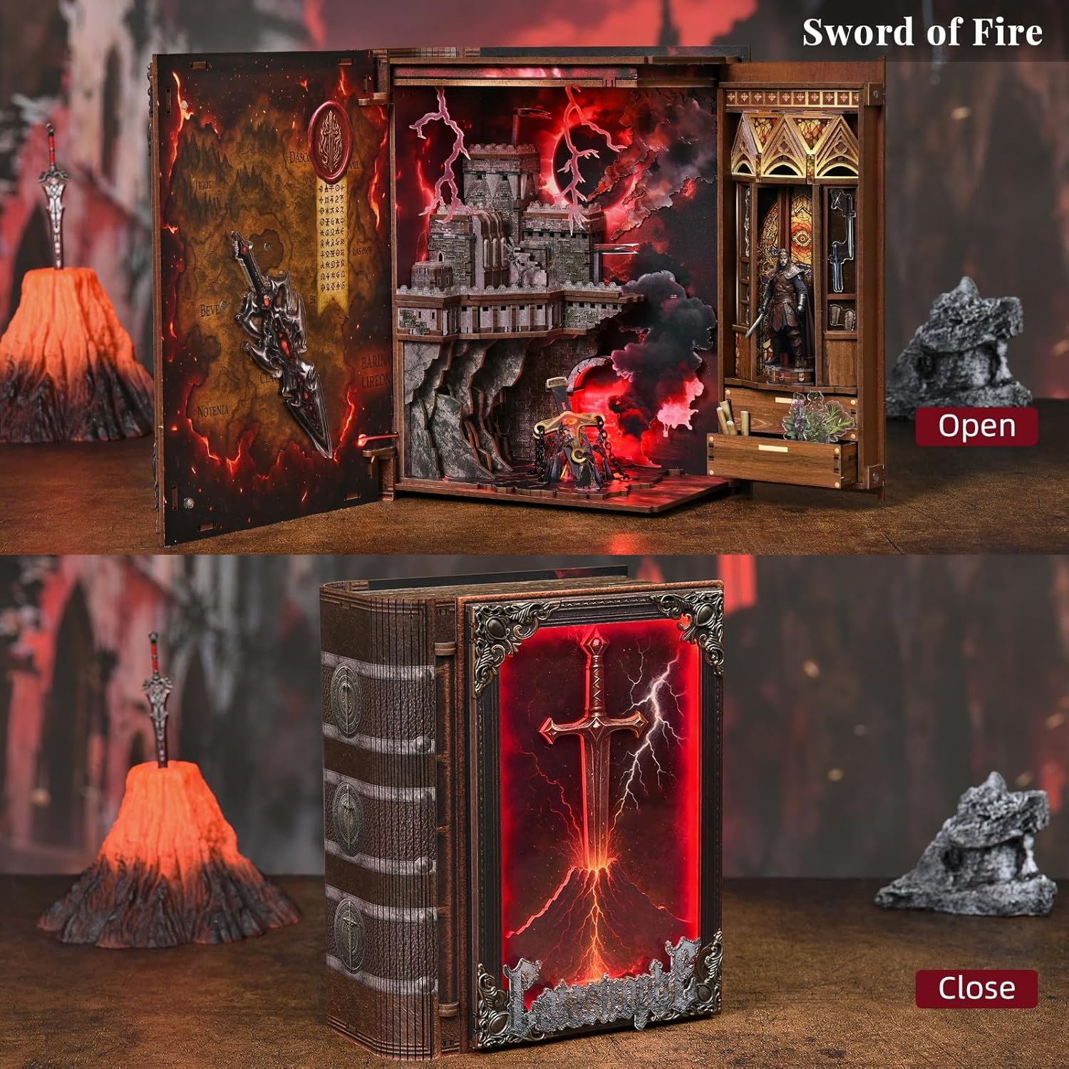The Sword of Fire - DIY Book Nook Kit