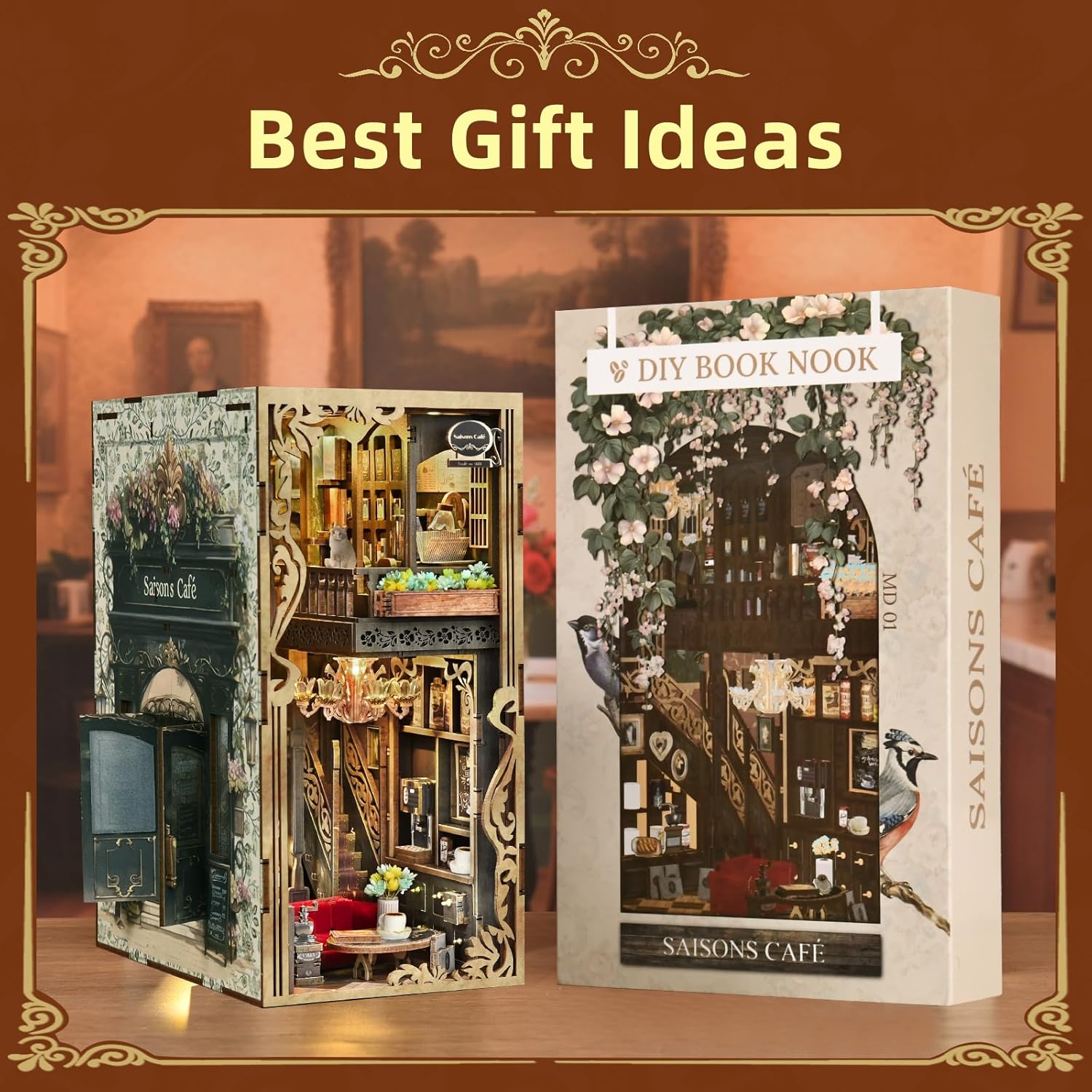 Saisons Café - DIY Book Nook Kit