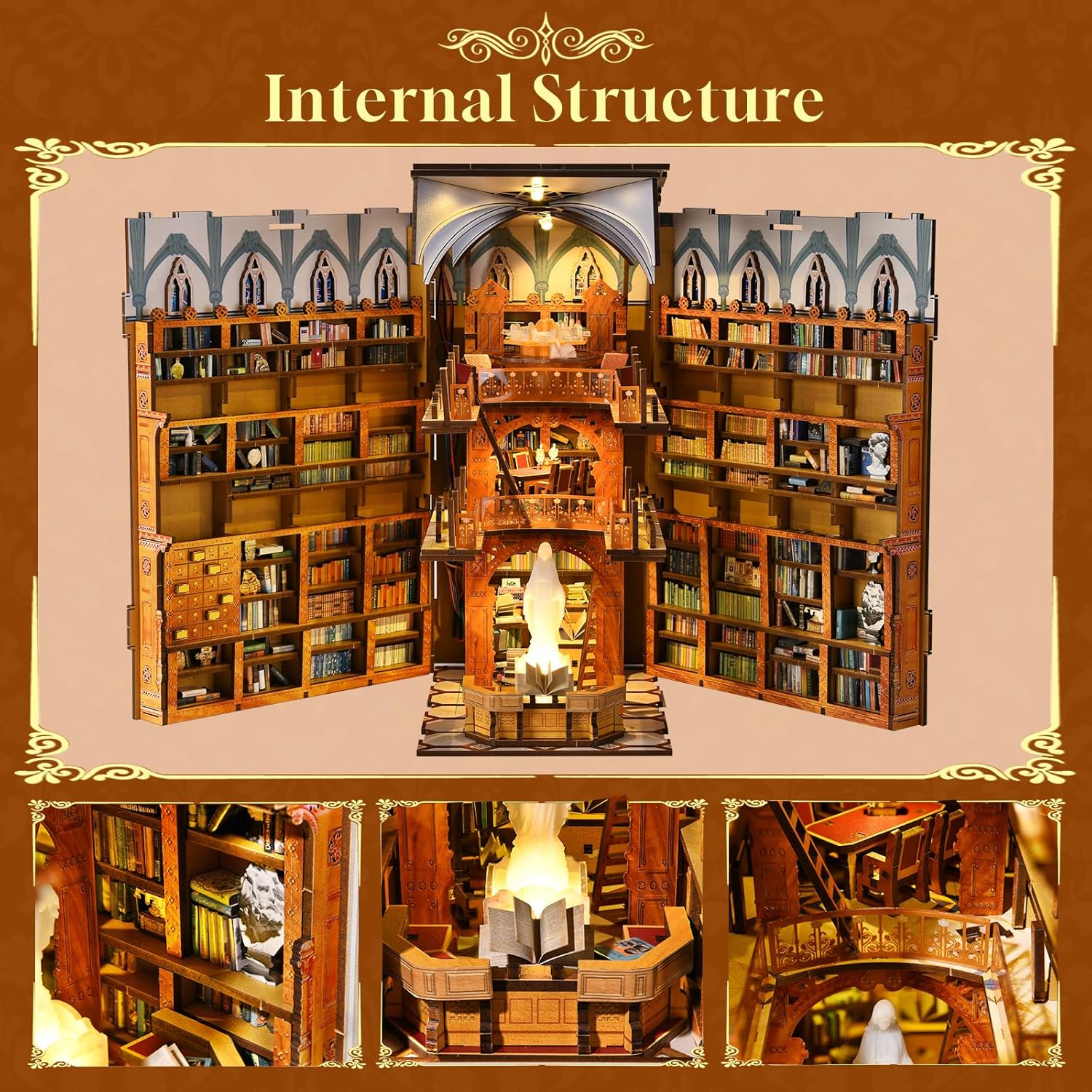 Public Library - DIY Book Nook Kit