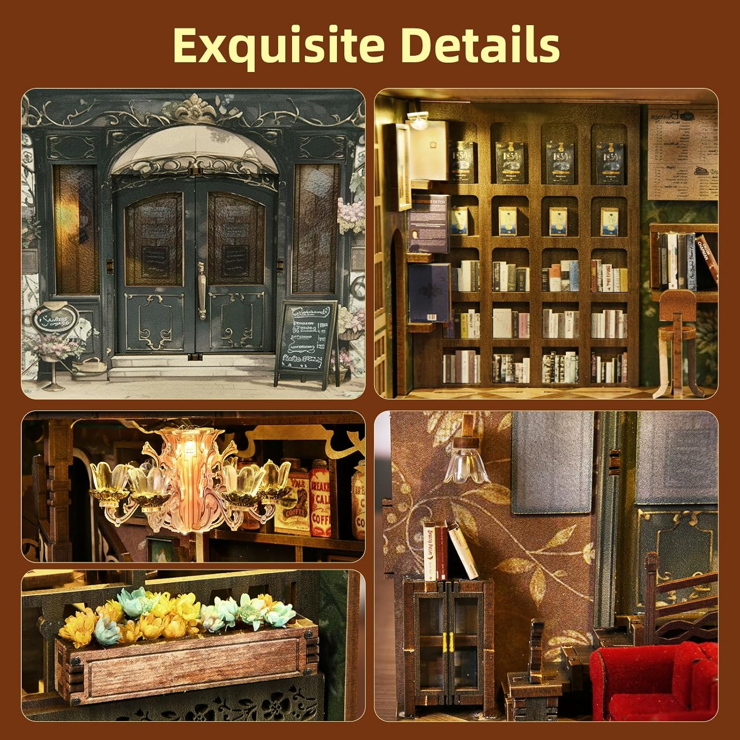 Saisons Café - DIY Book Nook Kit
