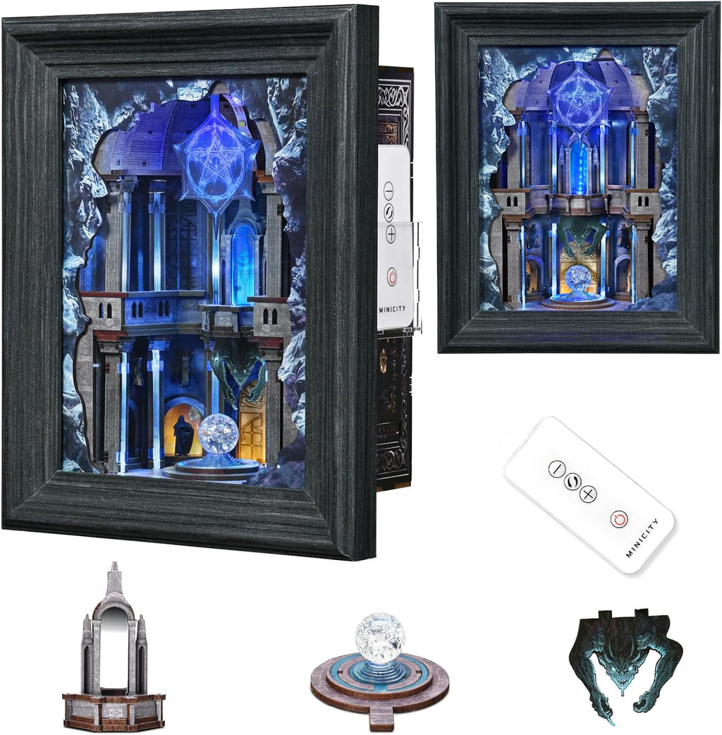 Minicity Circle of Magic Frame - 3D Wooden Puzzle Kit