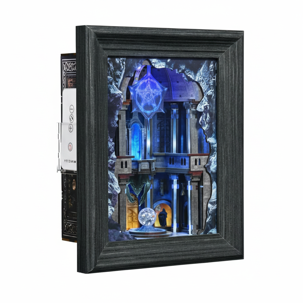 Minicity Circle of Magic Frame - 3D Wooden Puzzle Kit