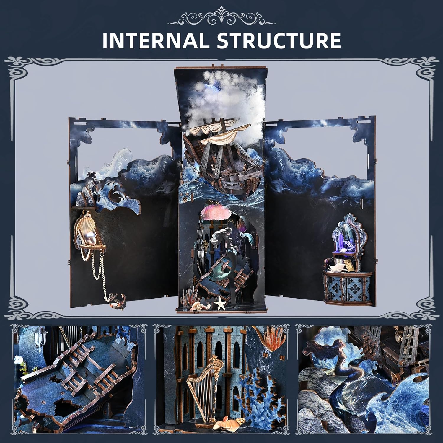 Song of The Sirens - DIY Book Nook Kit