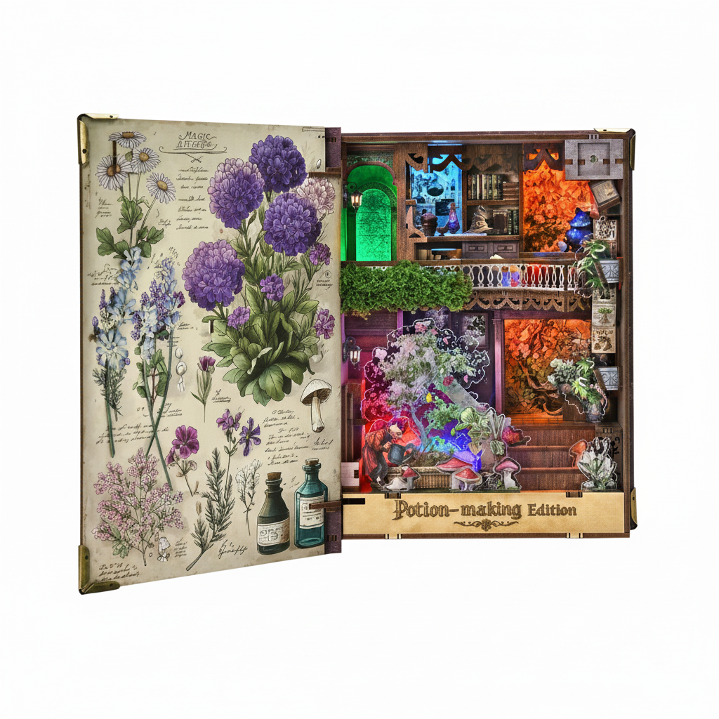 Potion Making Edition - DIY Book Nook Kit