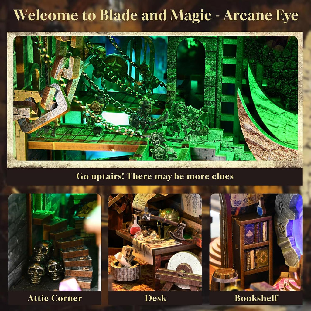 Blade and Magic - DIY Book Nook Kit