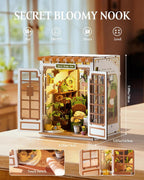 Rolife Secret Bloomy Nook – DIY Book Nook Kit