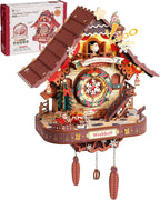 ROKR Christmas Cuckoo Clock – DIY Mechanical Model Kit
