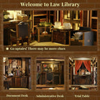 Law Library - DIY Book Nook Kit