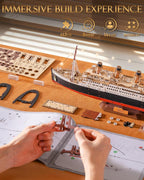 Rolife 1912 Eternal Atlantic Voyager – 3D Wooden Puzzle Kit