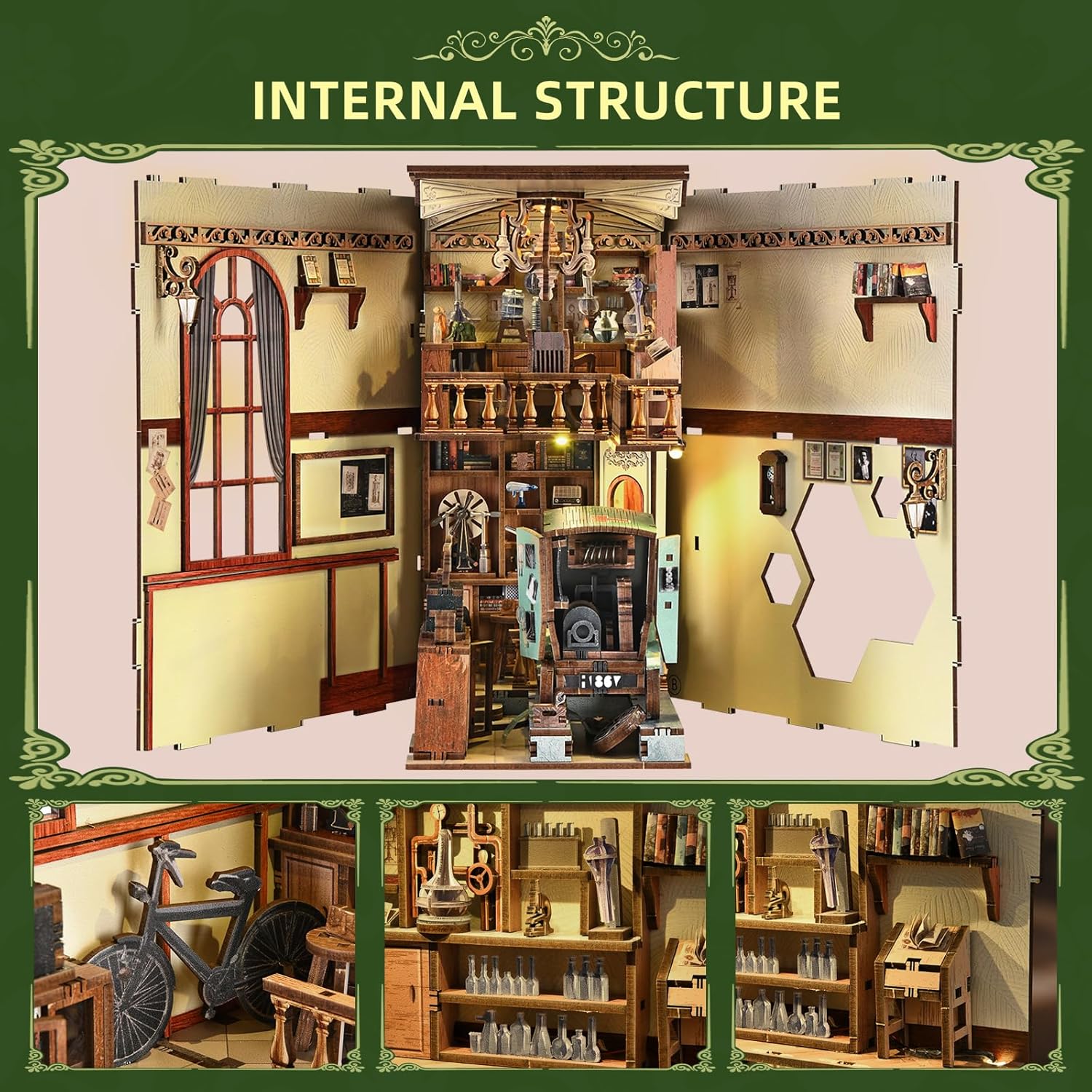 The Radium Lady - DIY Book Nook Kit