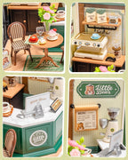 Rolife Perfect Romance Cafe – DIY Miniature House Kit