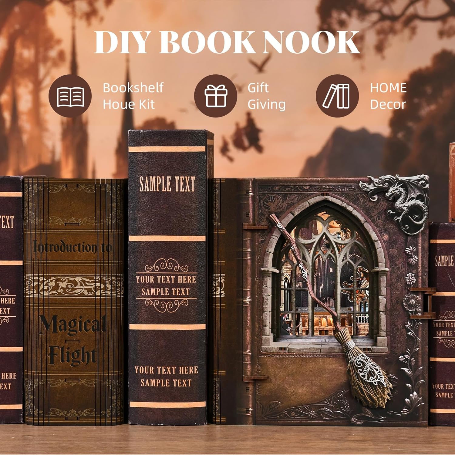 Introduction to Magical Flight - DIY Book Nook Kit