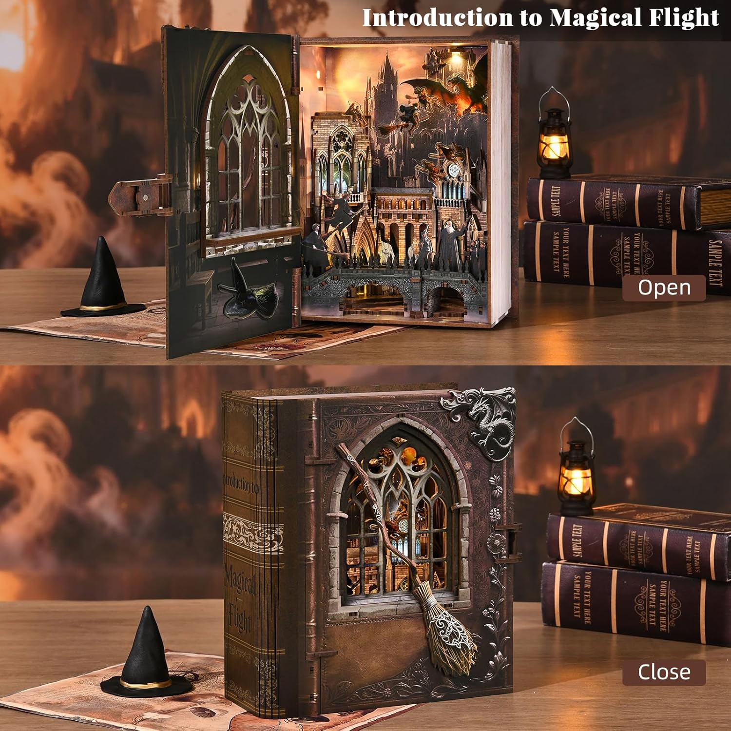 Introduction to Magical Flight - DIY Book Nook Kit