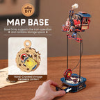 ROKR Power Express Pendulum Balance Toy – 3D Wooden Puzzle Kit