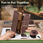 Magical Herb Garden Frame - 3D Wooden Puzzle Kit