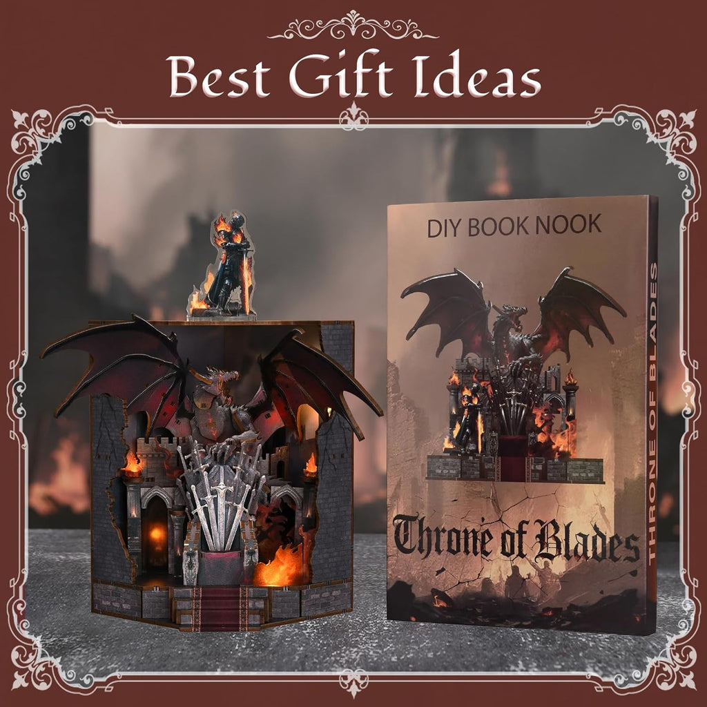 Throne of Blades - DIY Book Nook Kit