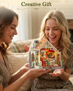 Rolife Sunlit Farmhouse Kitchen – DIY Miniature House Kit