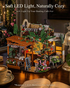 Rolife Leafree Café – DIY Miniature House Kit