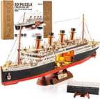 Rolife 1912 Eternal Atlantic Voyager – 3D Wooden Puzzle Kit