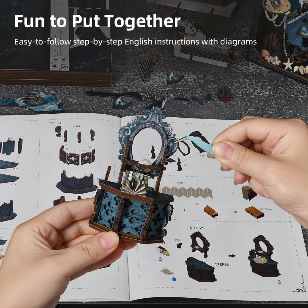 Song of The Sirens - DIY Book Nook Kit