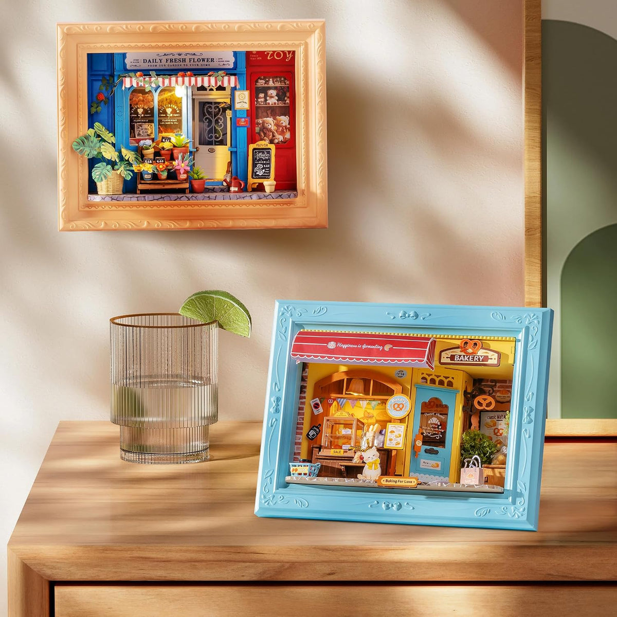 Rolife Daily Fresh Flower – 3D Wooden Puzzle Kit