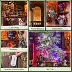 Magical Herb Garden Frame - 3D Wooden Puzzle Kit