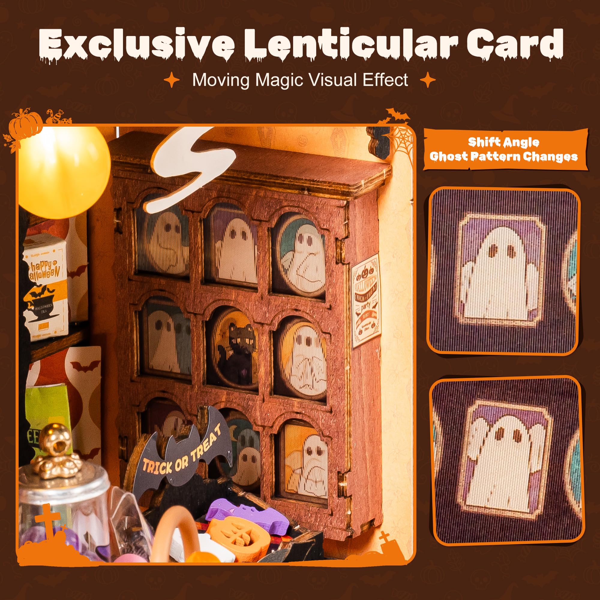Rolife Haunted Candy House – DIY Miniature House Kit