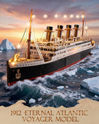 Rolife 1912 Eternal Atlantic Voyager – 3D Wooden Puzzle Kit
