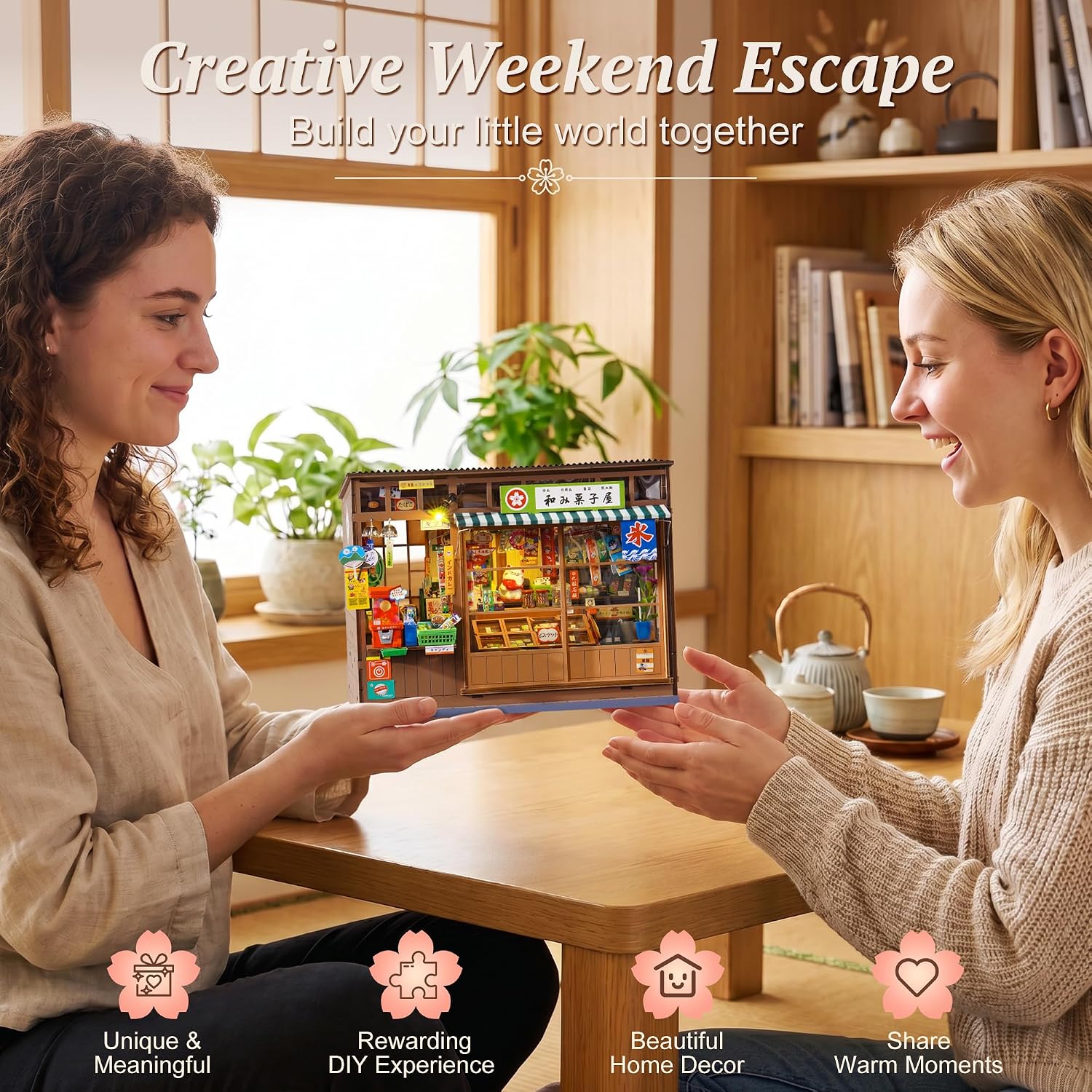 Rolife Nostalgic Corner Shop – DIY Book Nook Kit