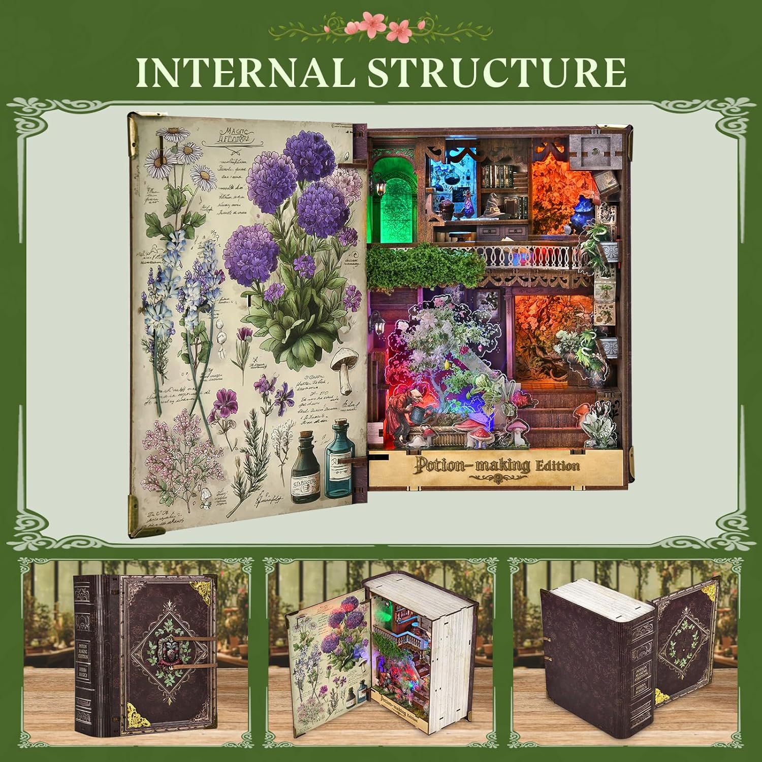 Potion Making Edition - DIY Book Nook Kit