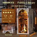 Public Library - DIY Book Nook Kit