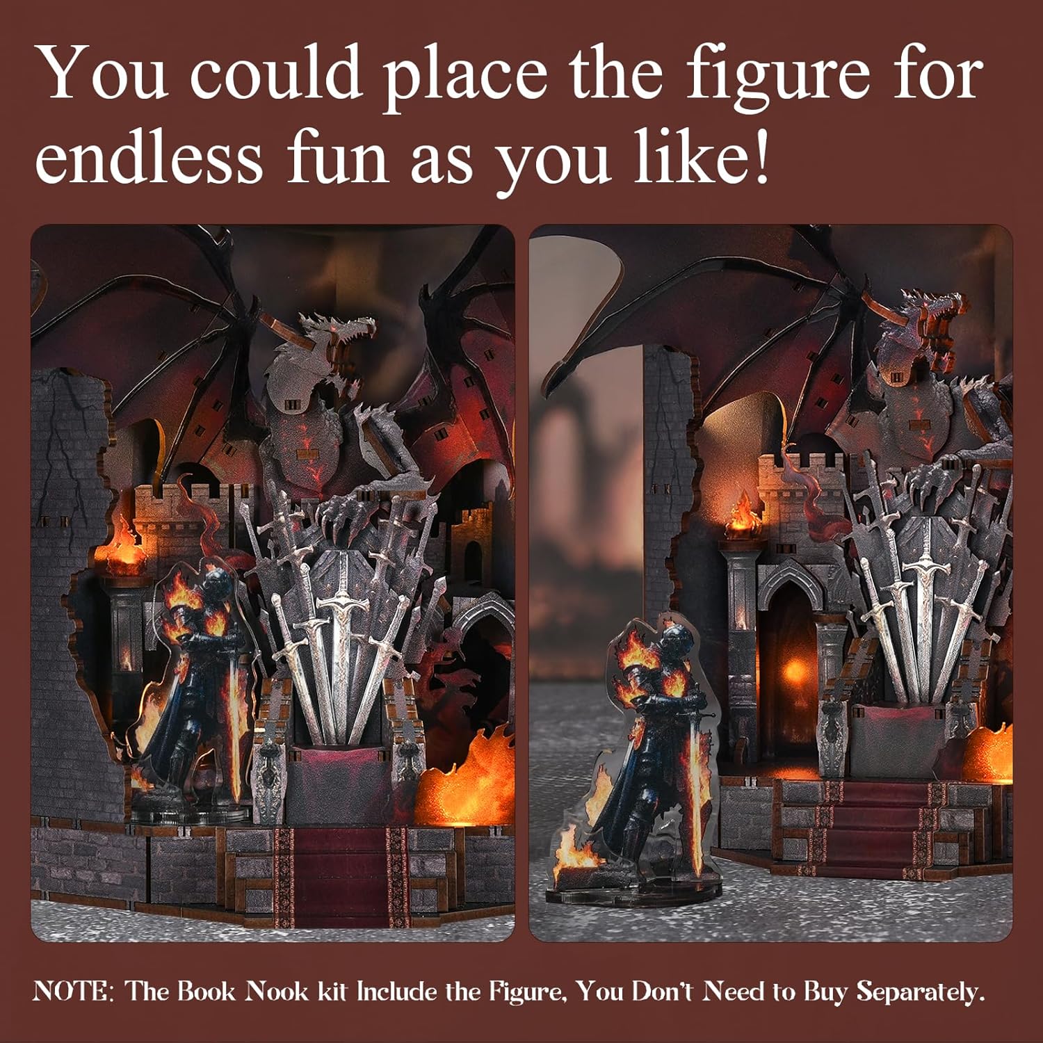 Throne of Blades - DIY Book Nook Kit