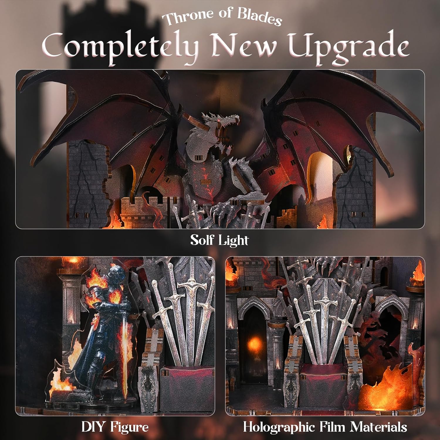 Throne of Blades - DIY Book Nook Kit