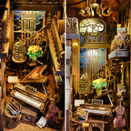 Pianist with Nightingale - DIY Book Nook Kit