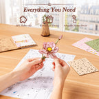 Rowood Lotus – 3D Wooden Puzzle Kit