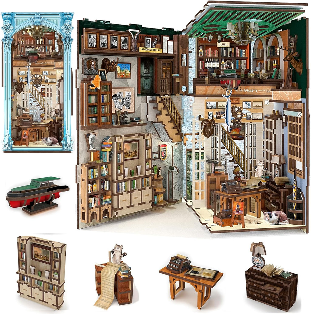 Hemingway House - DIY Book Nook Kit