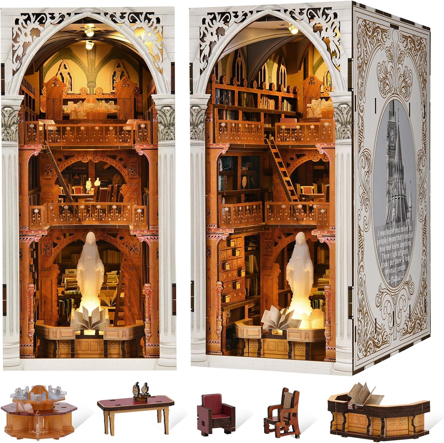 Public Library - DIY Book Nook Kit