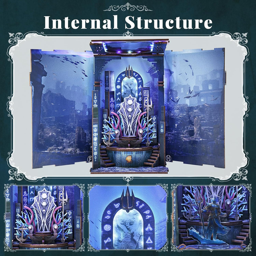 Throne of Aqua - DIY Book Nook Kit
