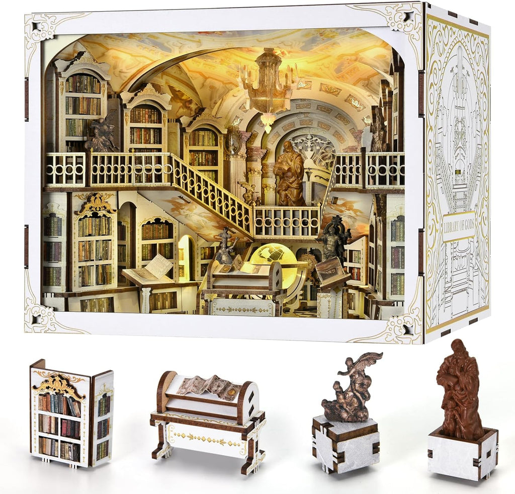 Library of Gods MAX - DIY Book Nook Kit