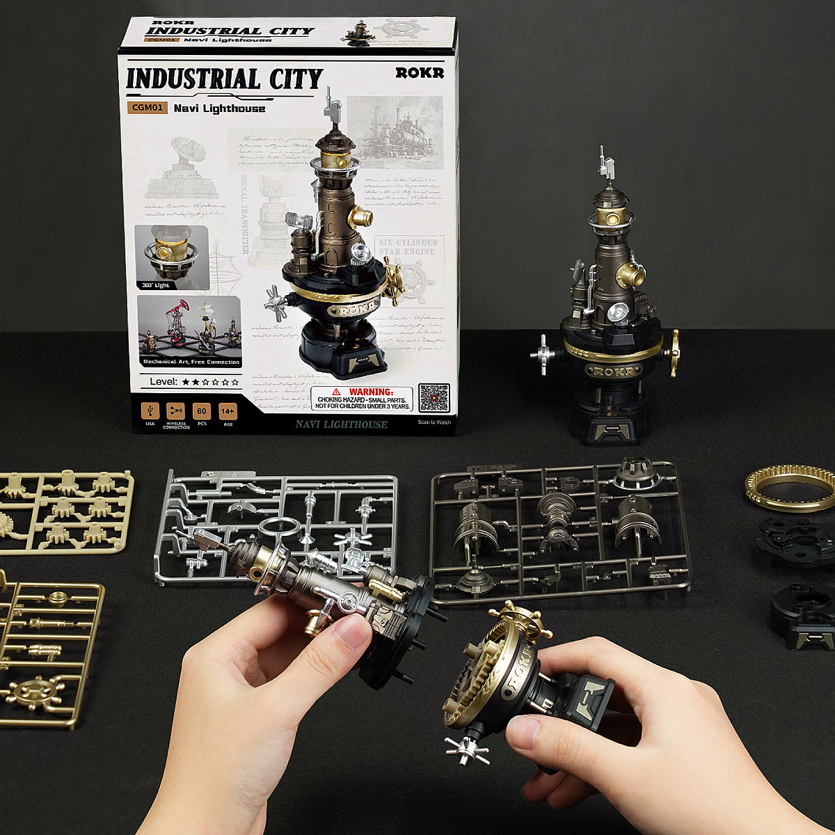 Navi Lighthouse – 3D Mechanical Lighthouse Model Kit
