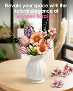 DIY Wooden Flowers – 16 Styles